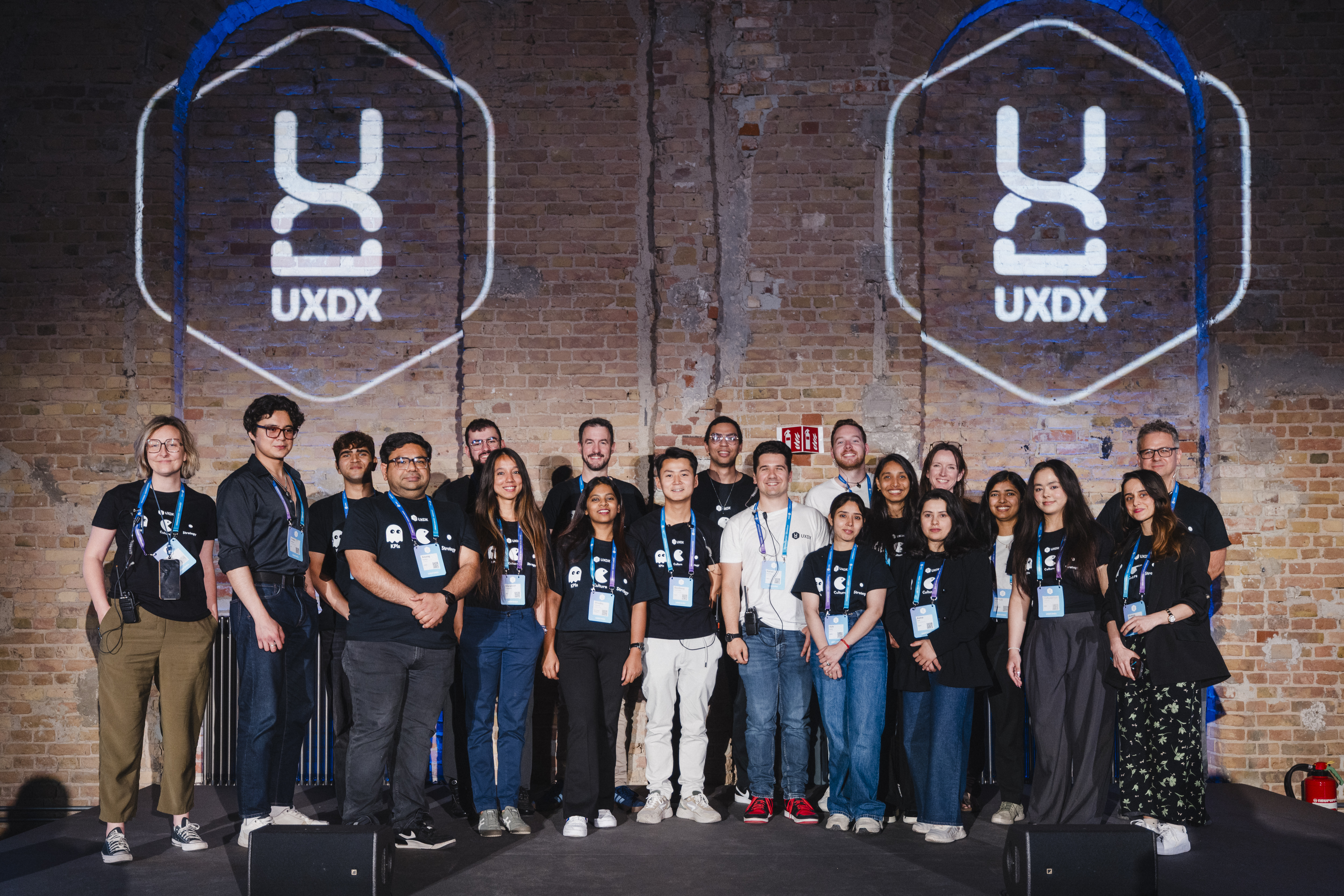 UXDX volunteers on the event team