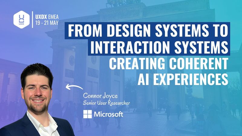 From Design Systems to Interaction Systems: Creating Coherent AI Experiences