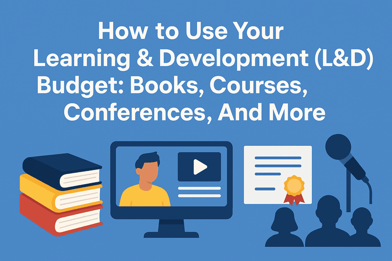 How To Use Your Learning & Development (L&D) Budget: Books, Courses, Conferences, And More